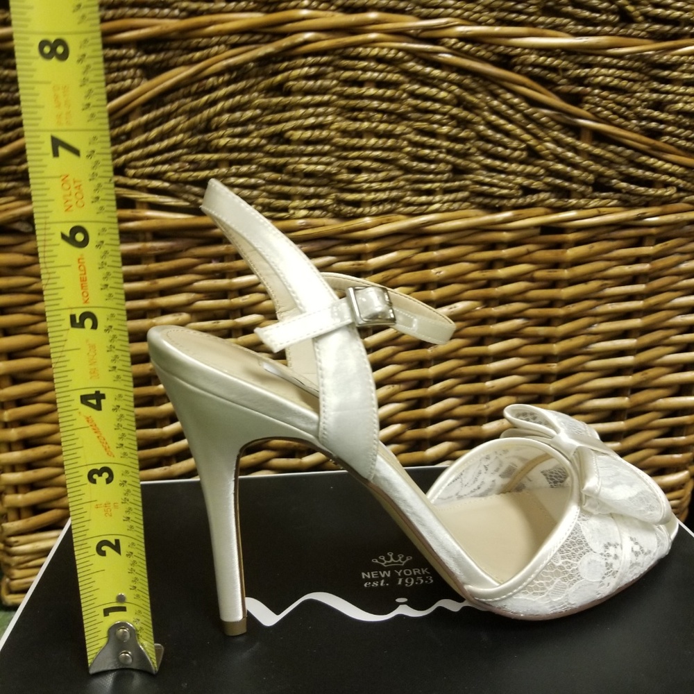 Nina Bridal Heel, Ivory